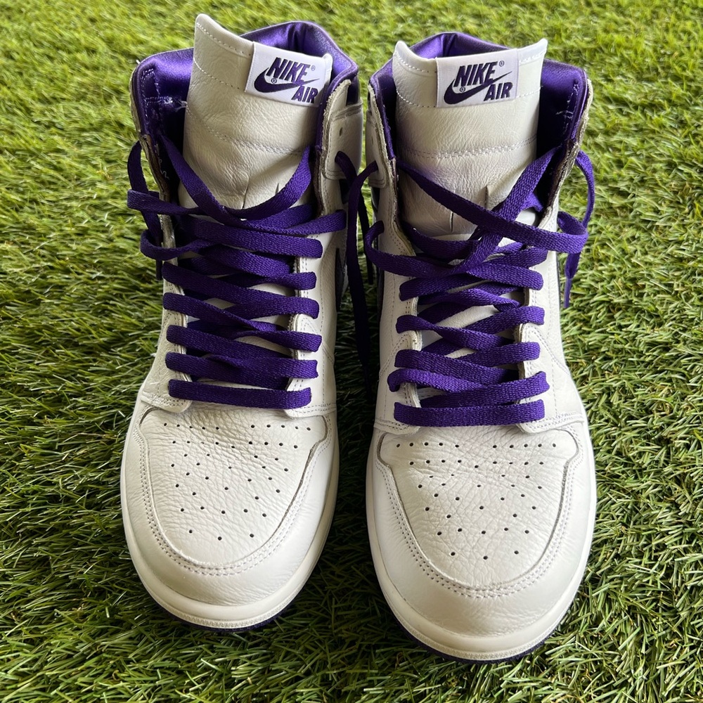 Nike Women's Sneakers - White and Purple